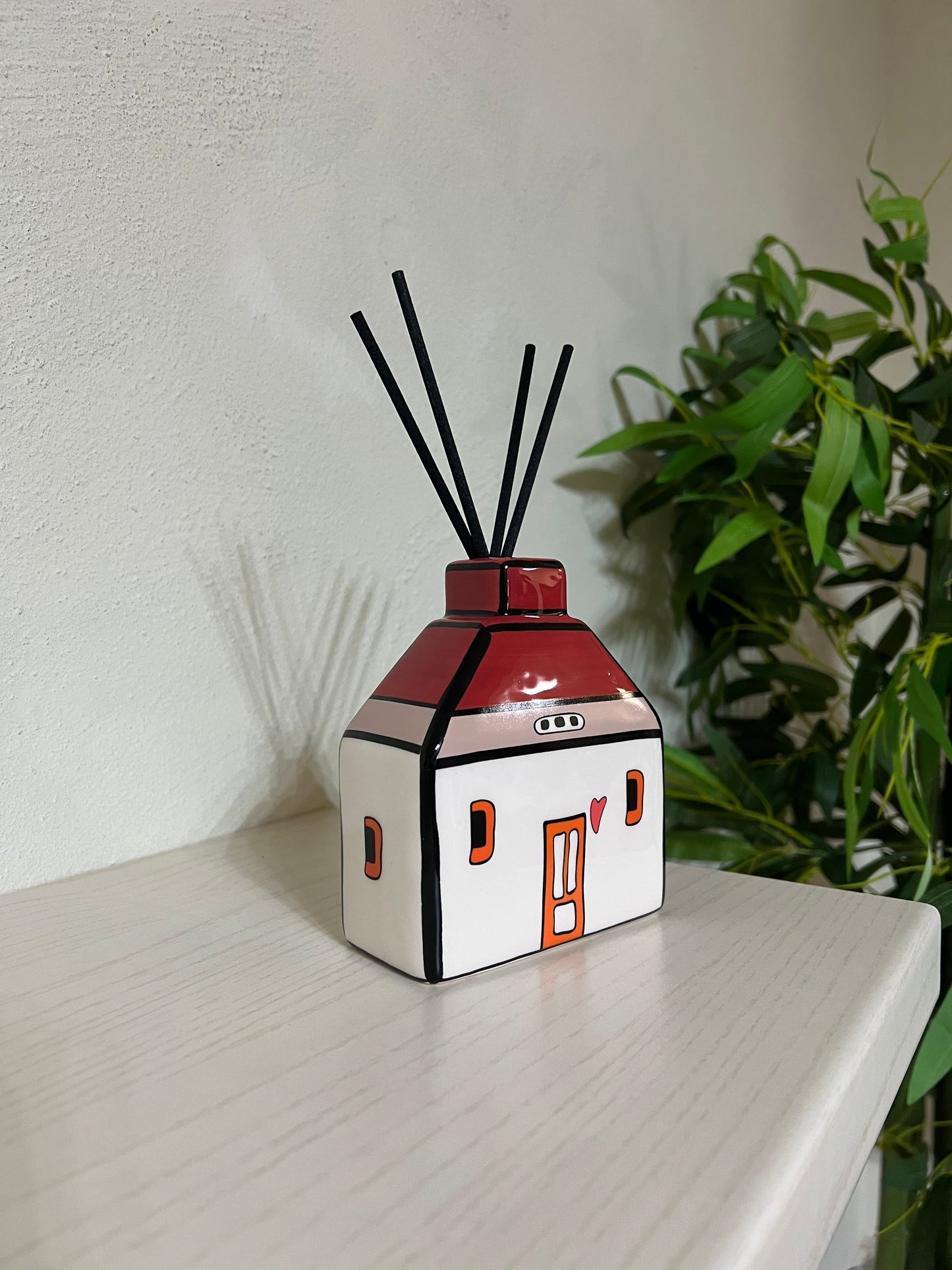 Profumatore Le Casette Rosso 11X13