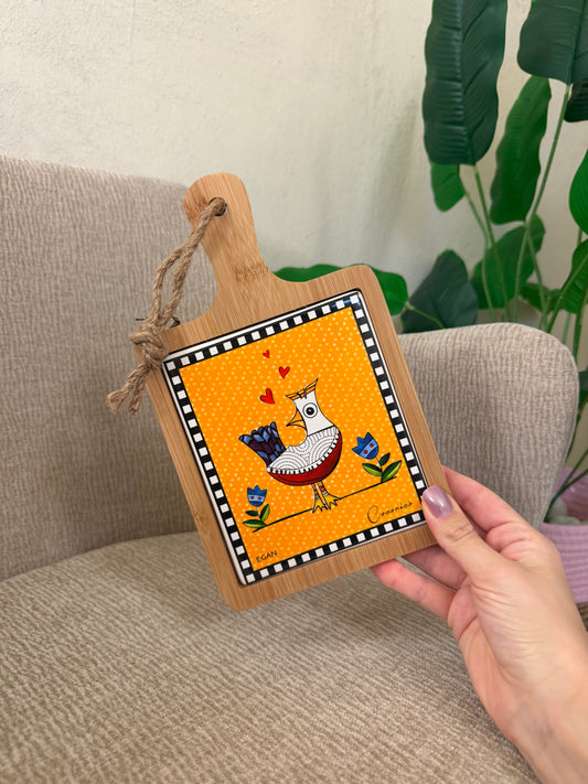 Tagliere Cocoricò Arancio 24x15cm
