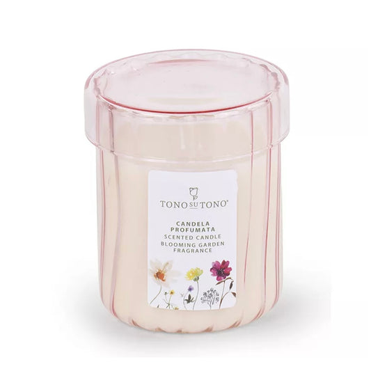 Candela profumata in barattolo di vetro