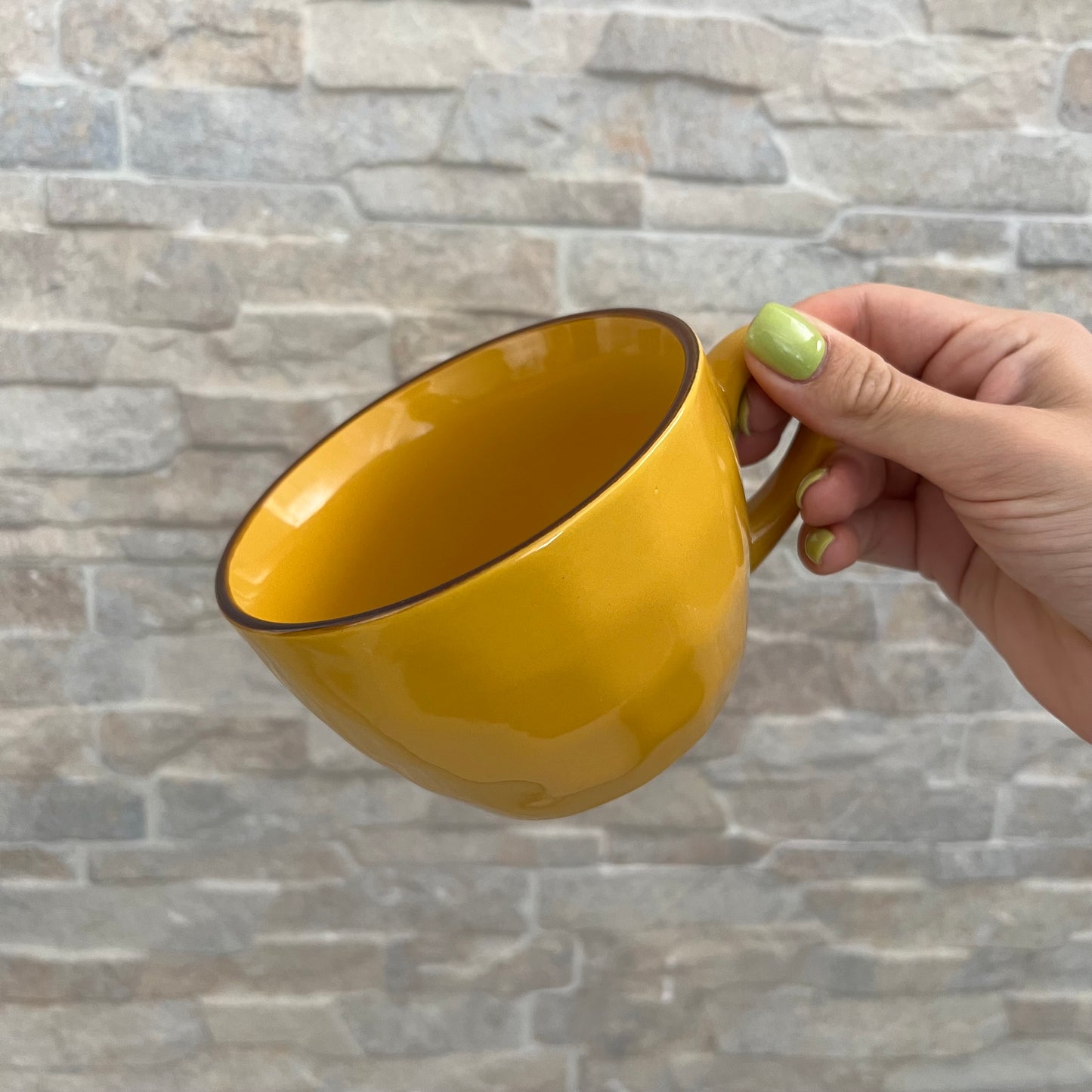 Tazza colazione Ocra