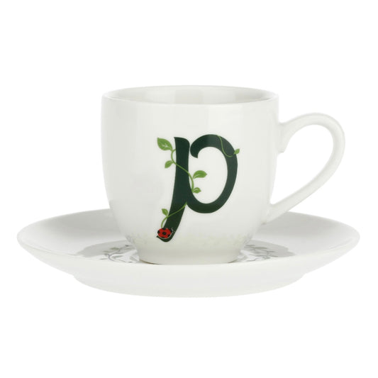 Tazza Caffè lettera P