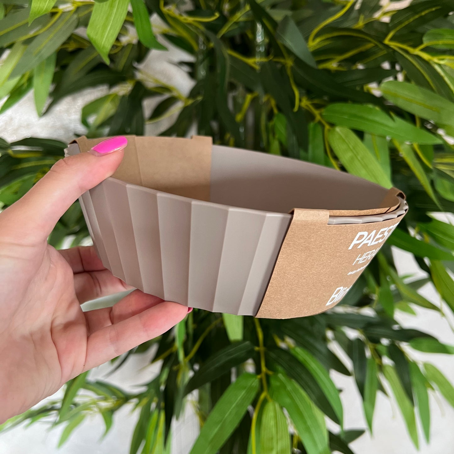 Ciotola Hera M Moka Grey