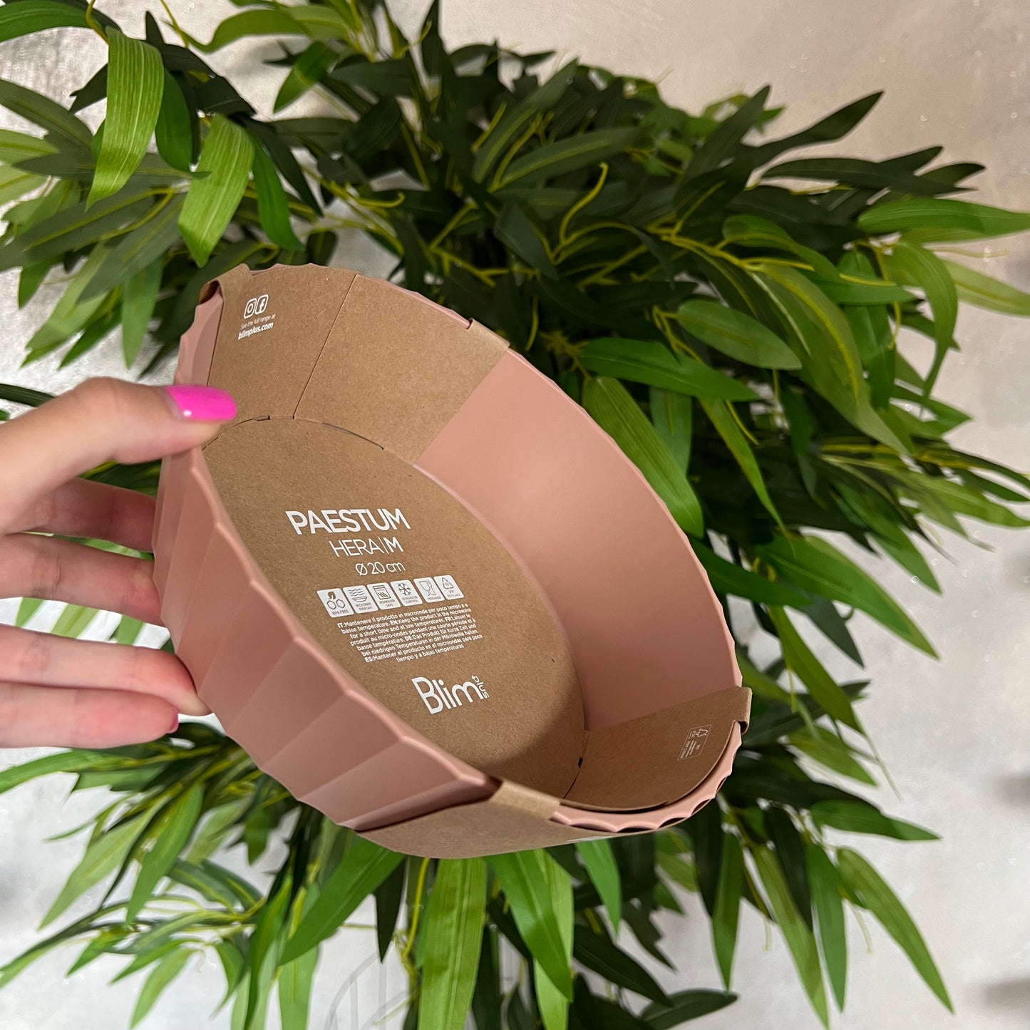 Ciotola Hera M Pink Sand