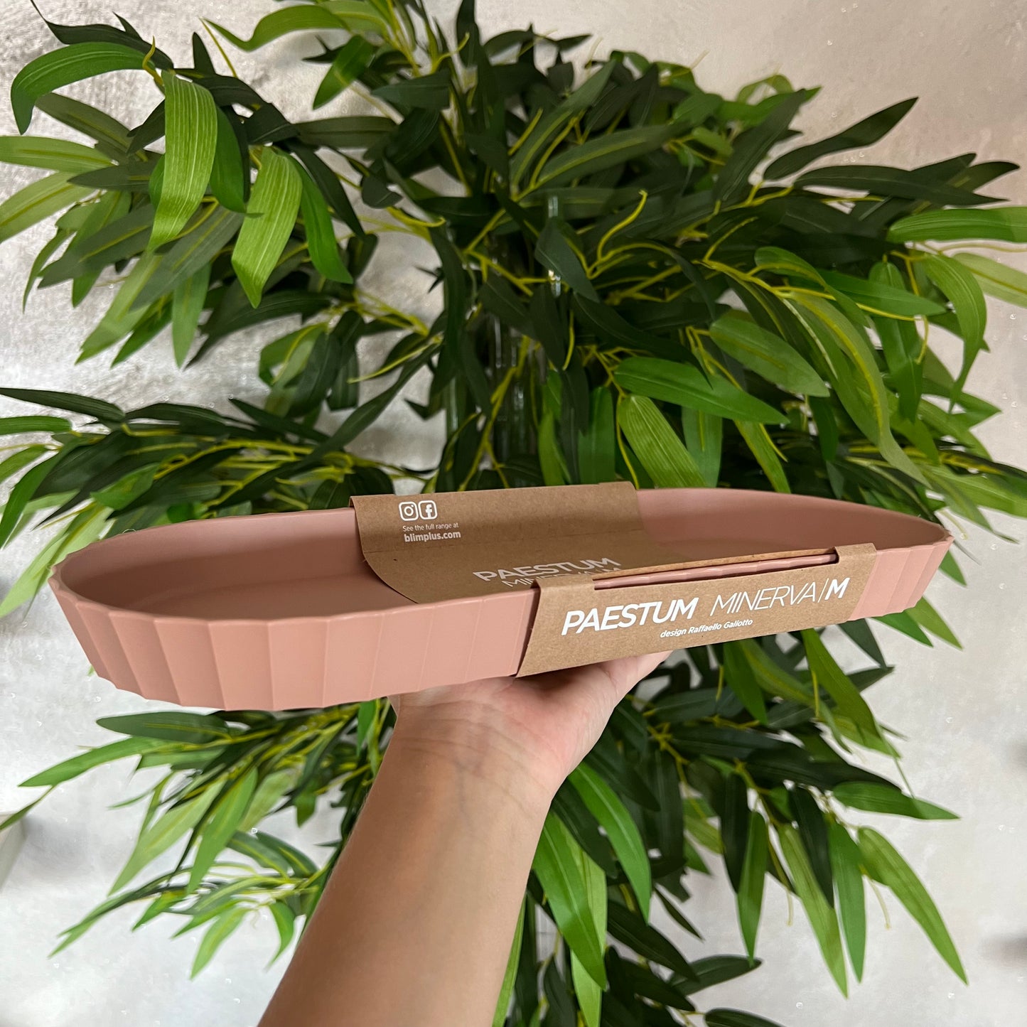 Vassoio Minerva M Pink Sand