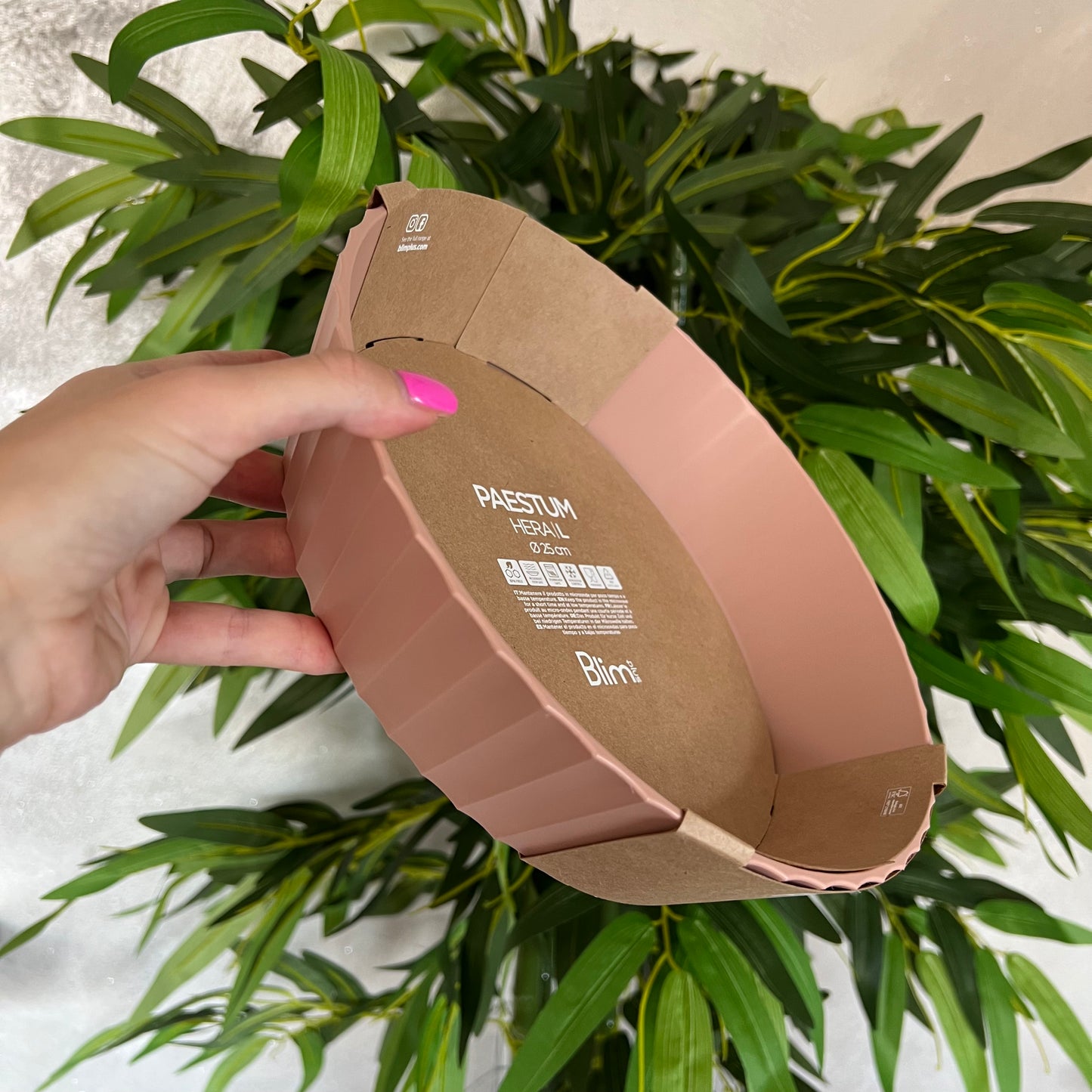 Ciotola Hera L Pink Sand