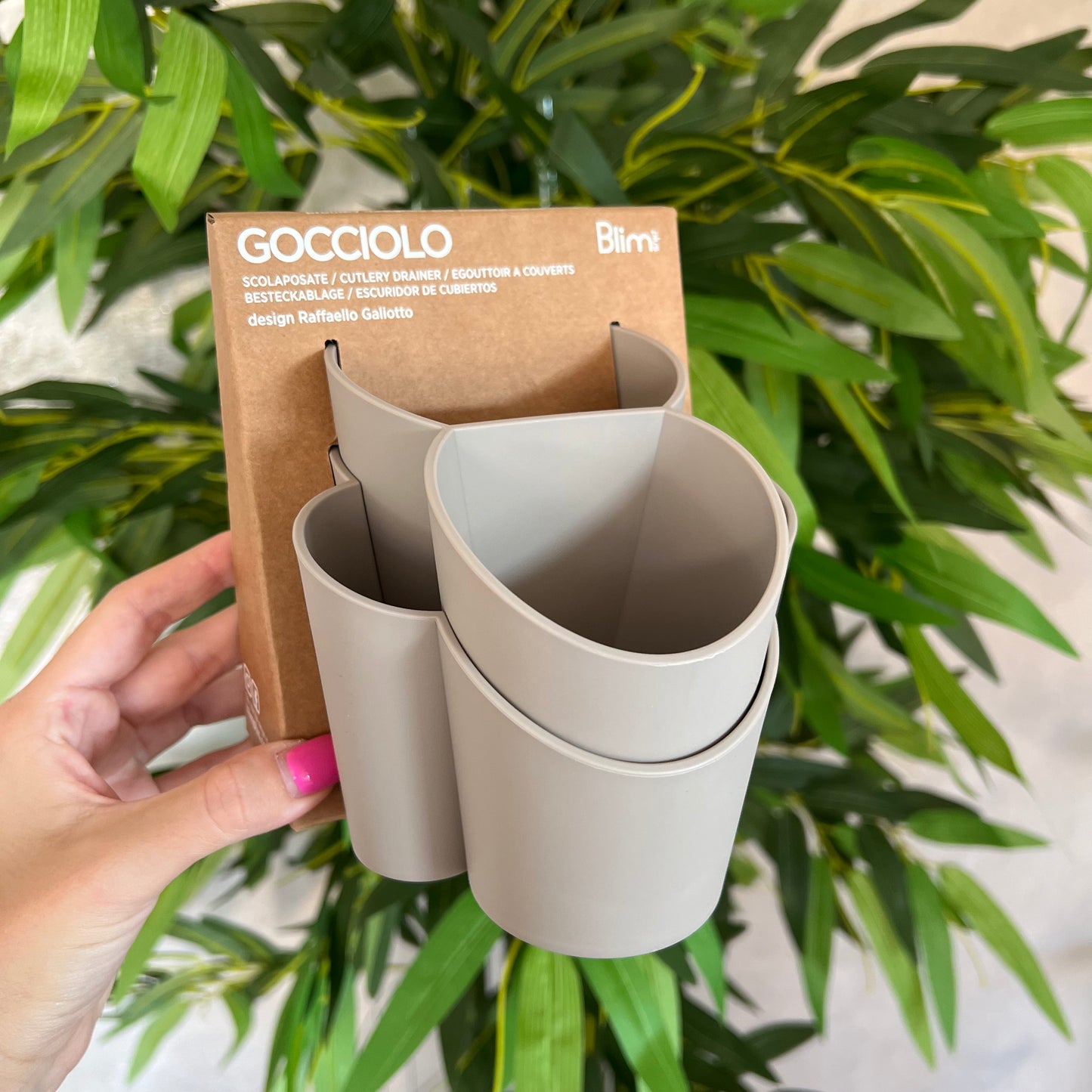 Scolaposate Gocciolo Moka Grey