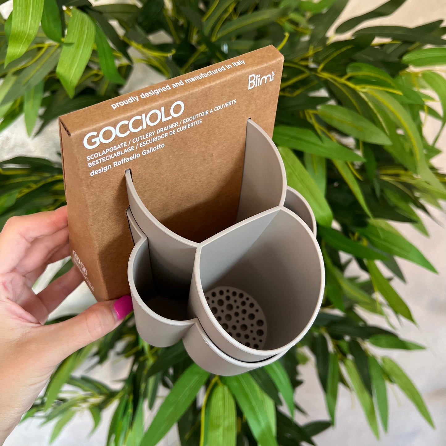 Scolaposate Gocciolo Moka Grey