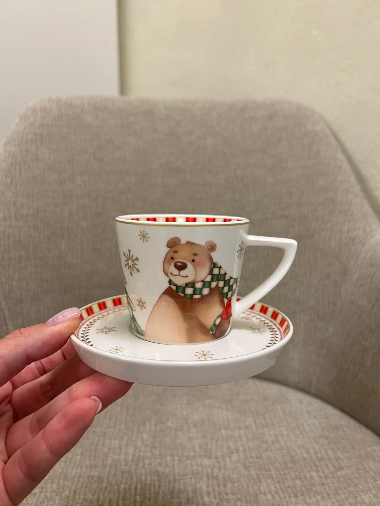 Set 2 Tazze Caffè con piattino Racconti