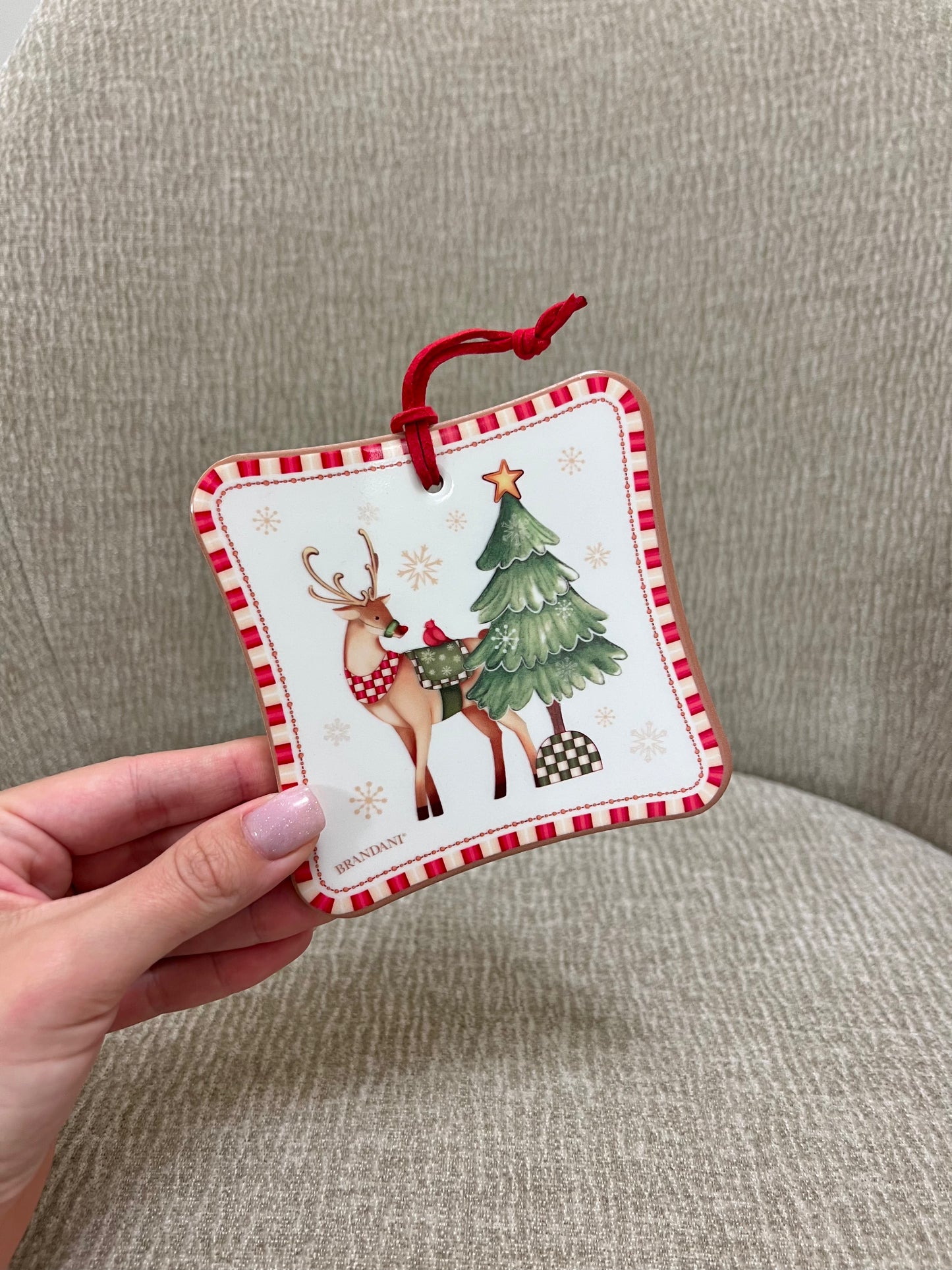 Sottotazza/Decorazione Renna Racconti