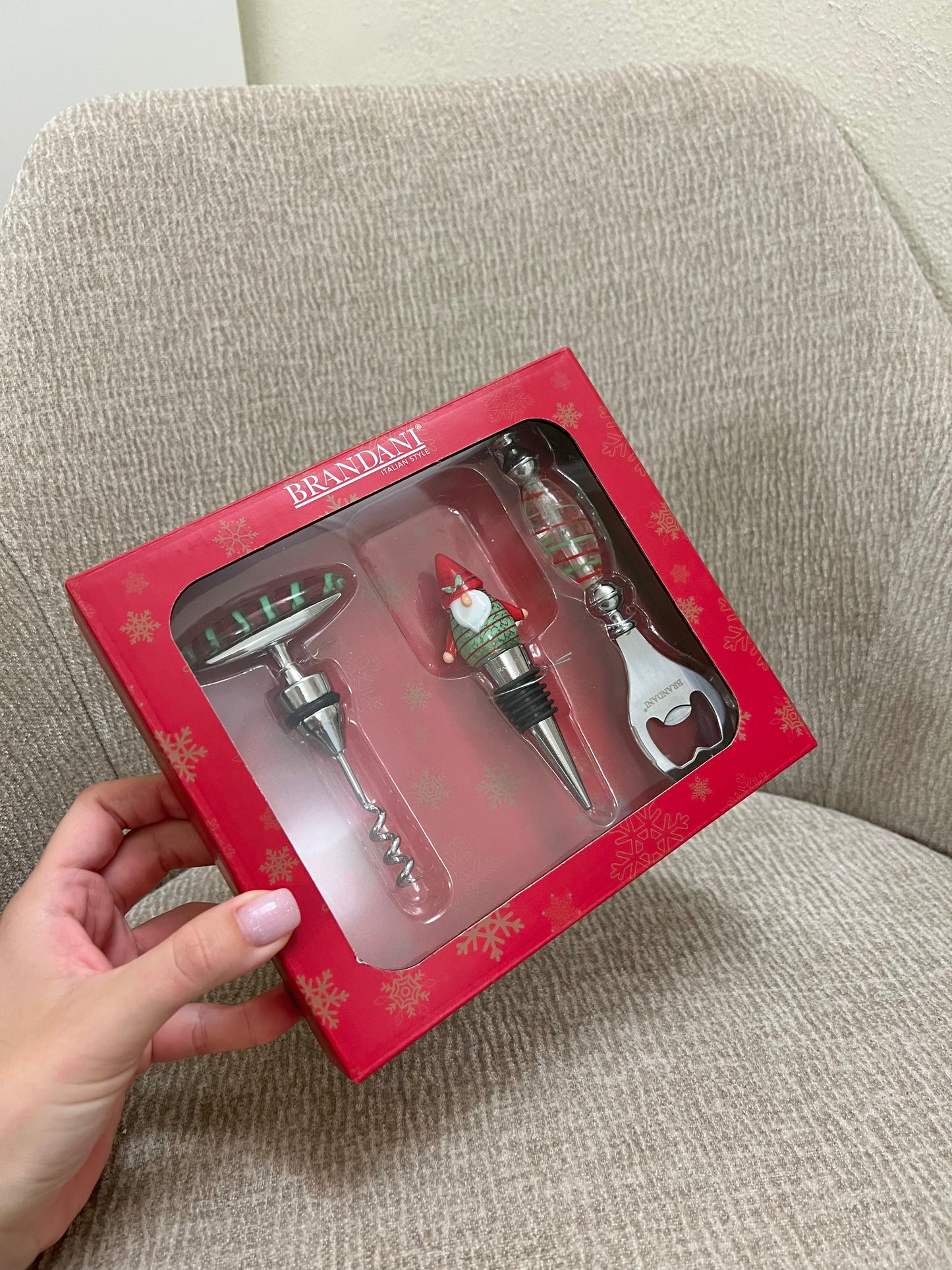 Set Vino Christmas 3 pezzi