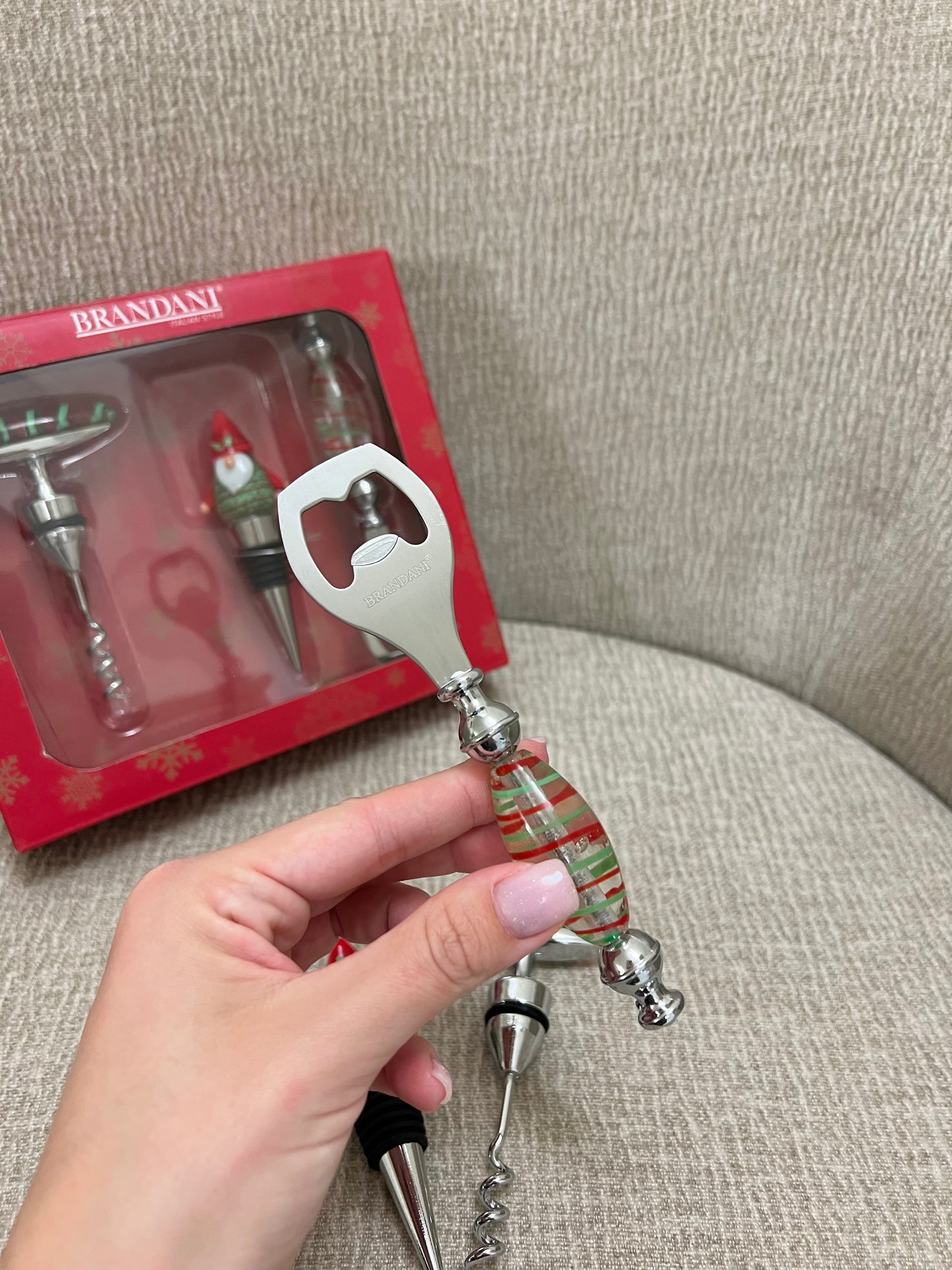 Set Vino Christmas 3 pezzi