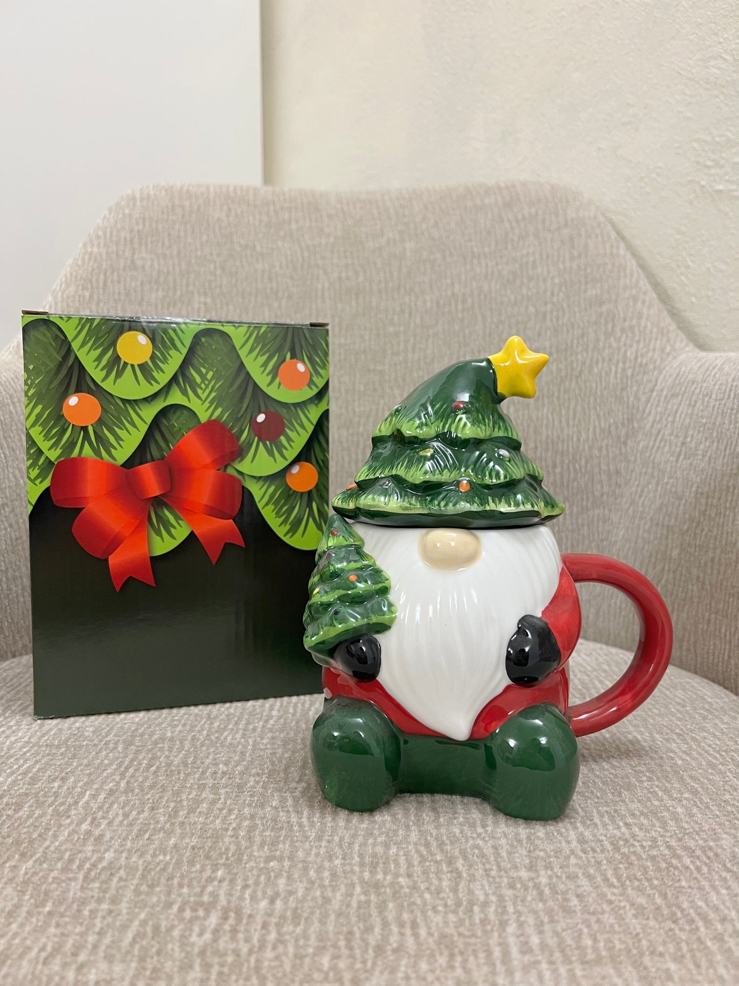 Tazza gnomo con cappello Albero