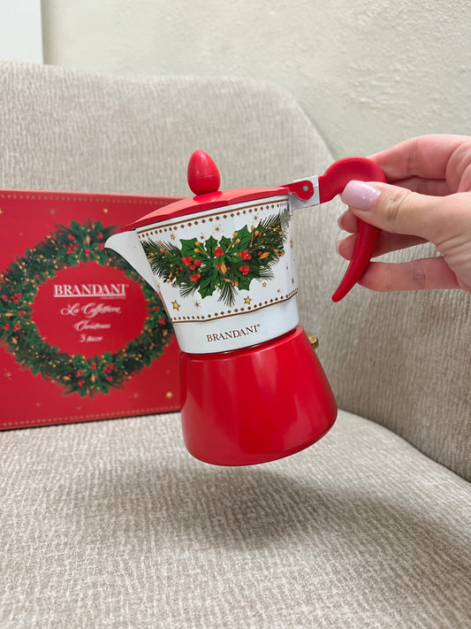 Caffettiera Christmas 3 tazze