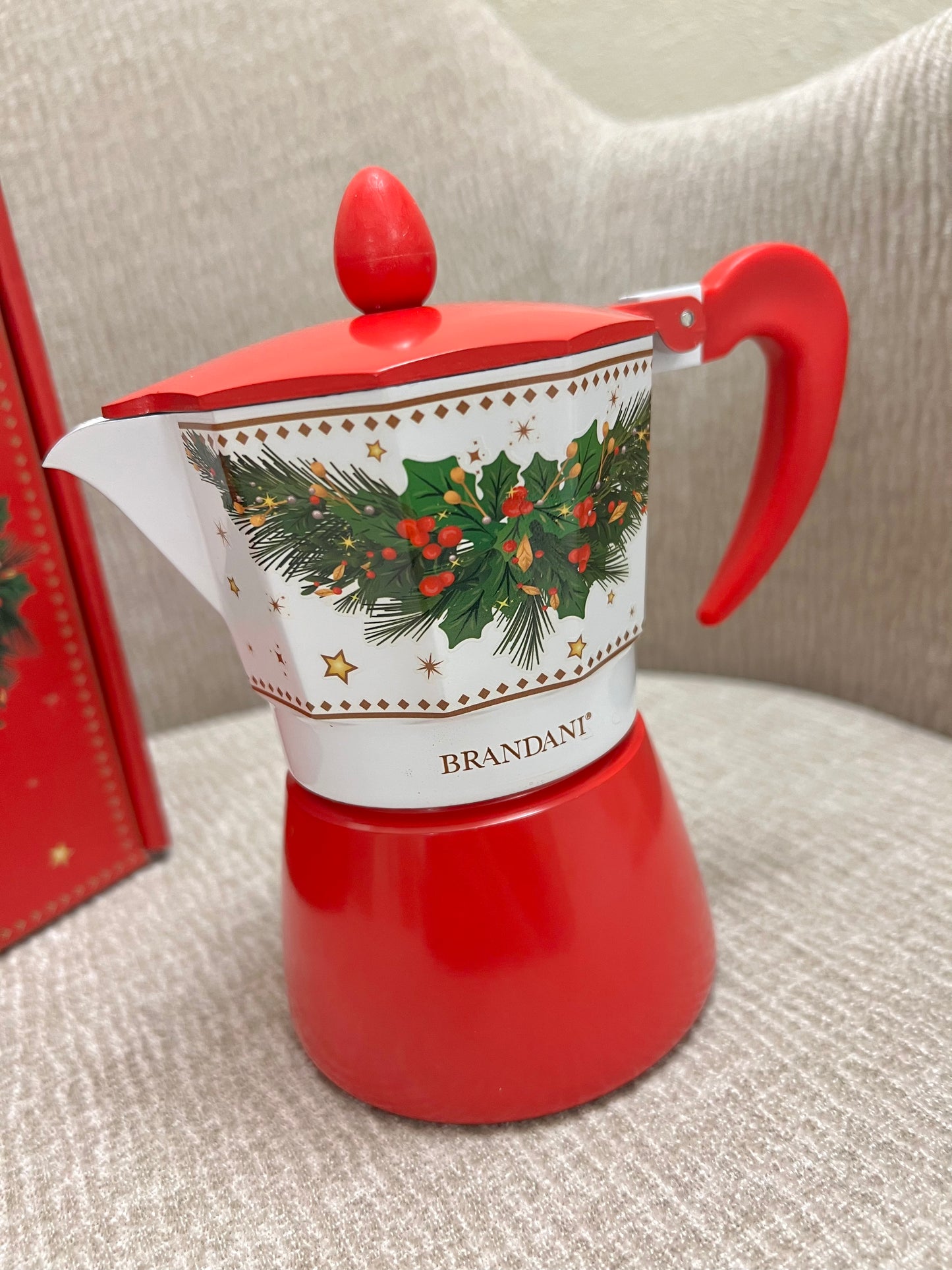 Caffettiera Christmas 3 tazze