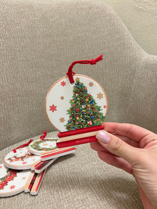 Sottotazza/Decorazione Christmas Albero