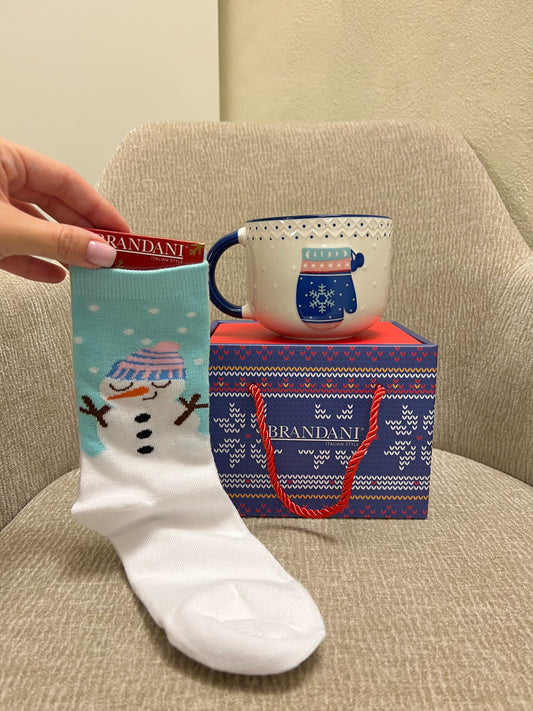 Tazza colazione Guanto con calzini cotone