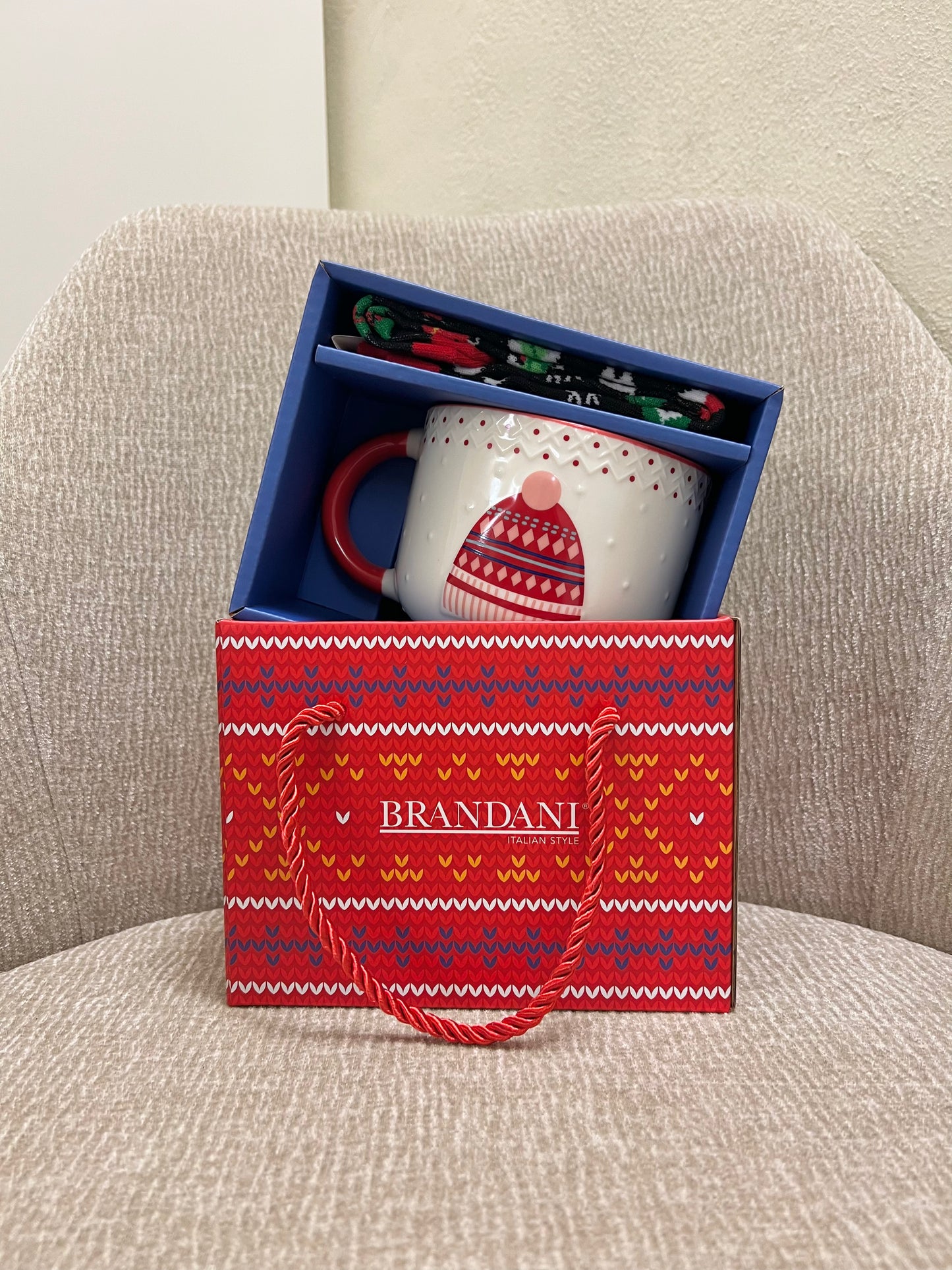 Tazza colazione Cappello con calzini cotone