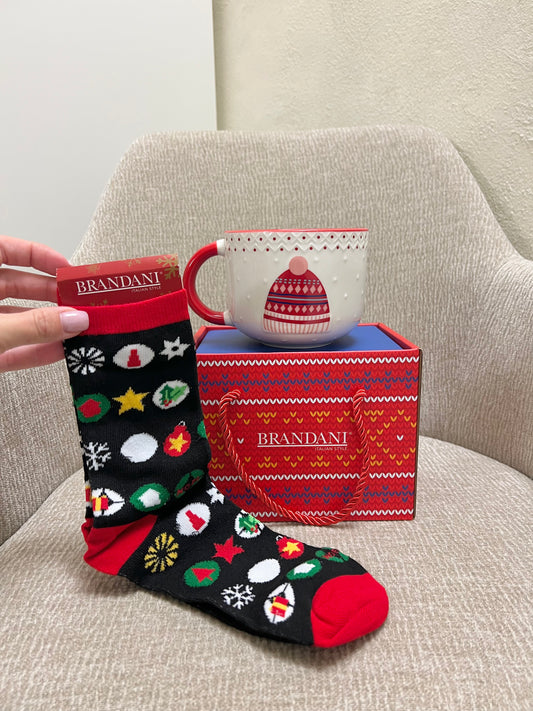 Tazza colazione Cappello con calzini cotone