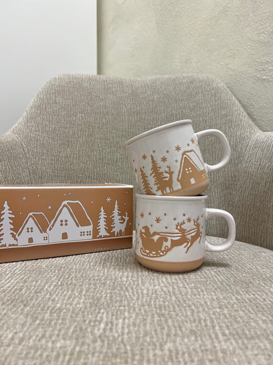 Set 2 Tazze Pan di Zenzero