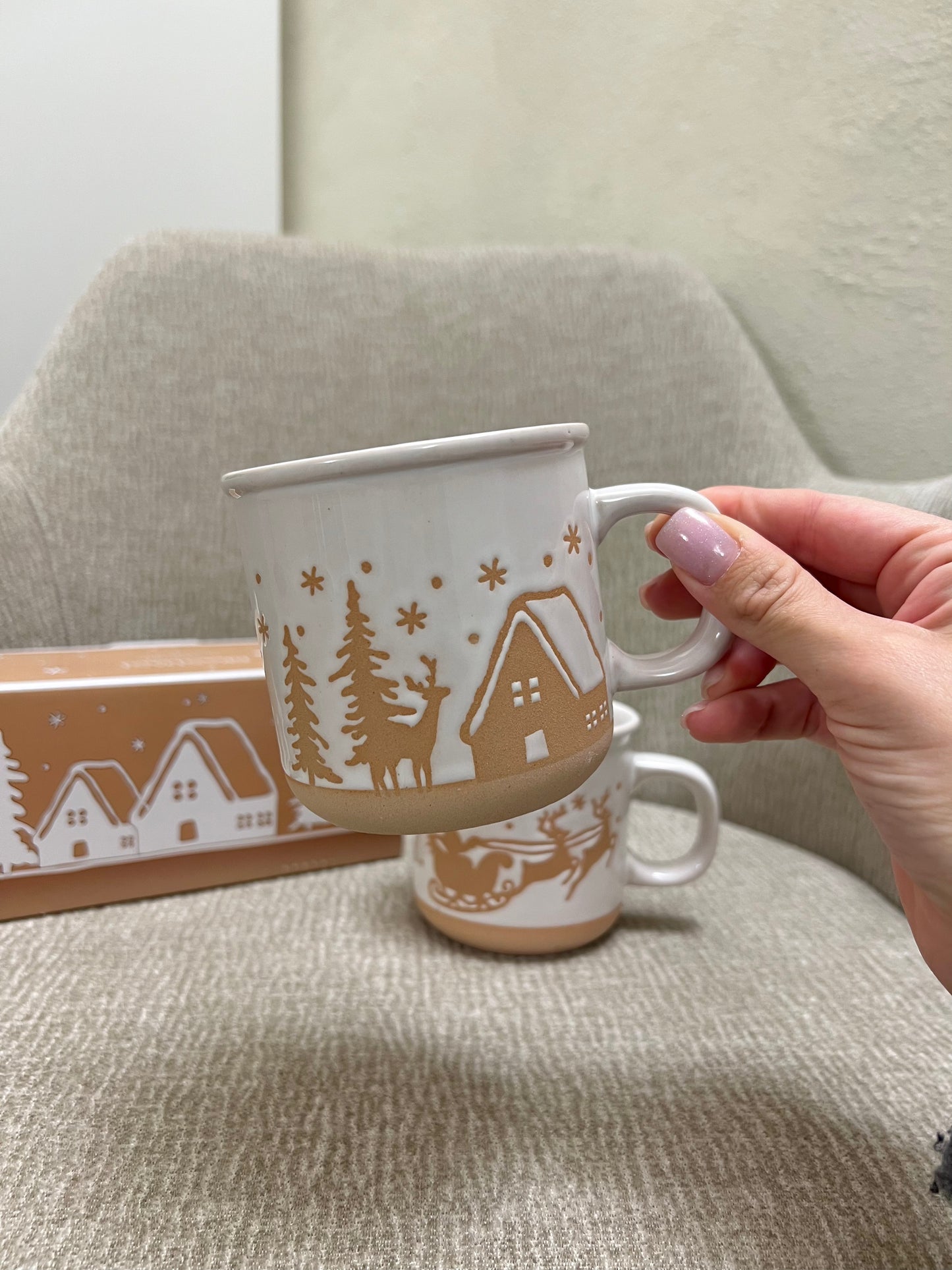 Set 2 Tazze Pan di Zenzero