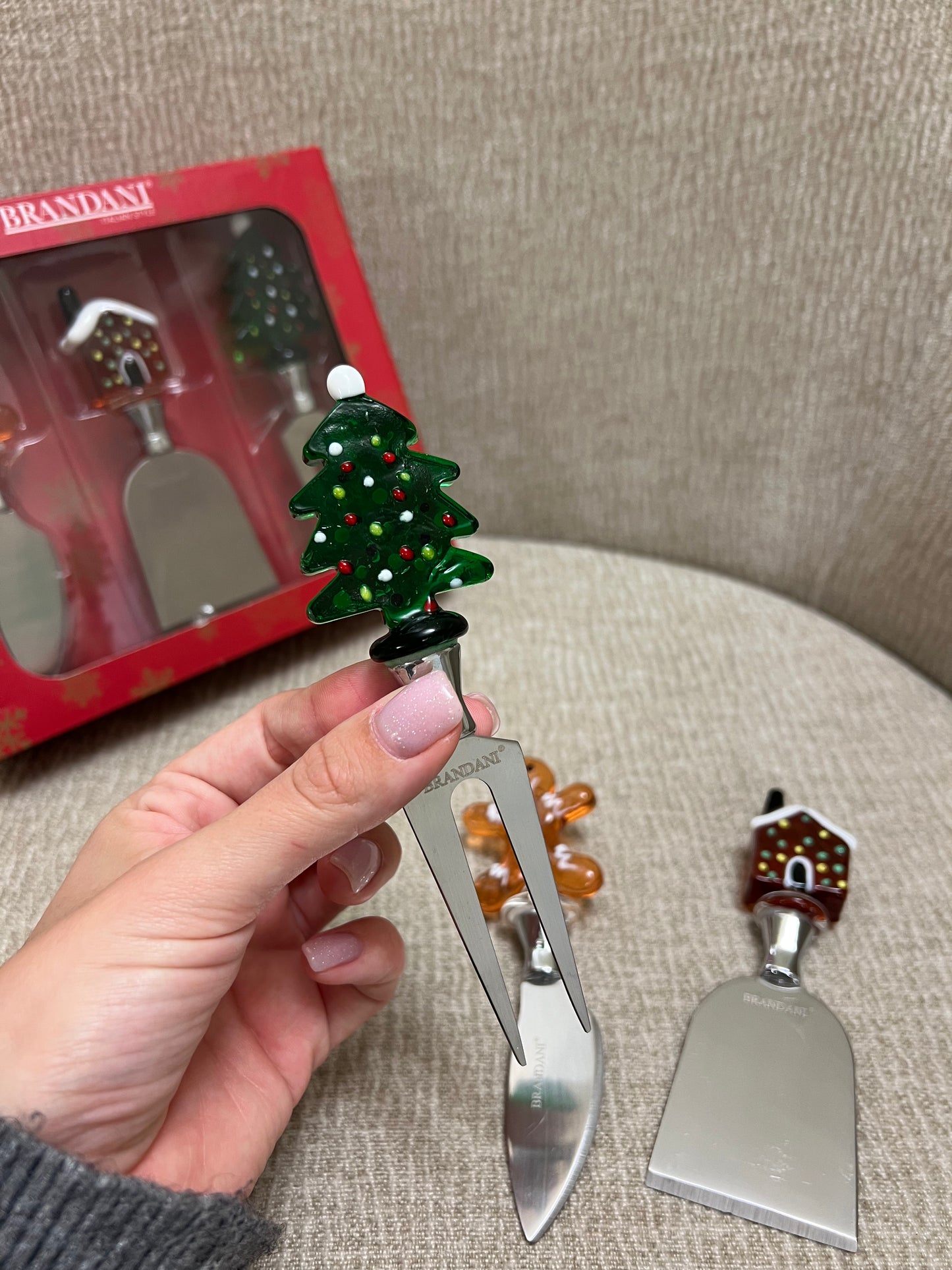 Set Formaggio Christmas 3 pezzi