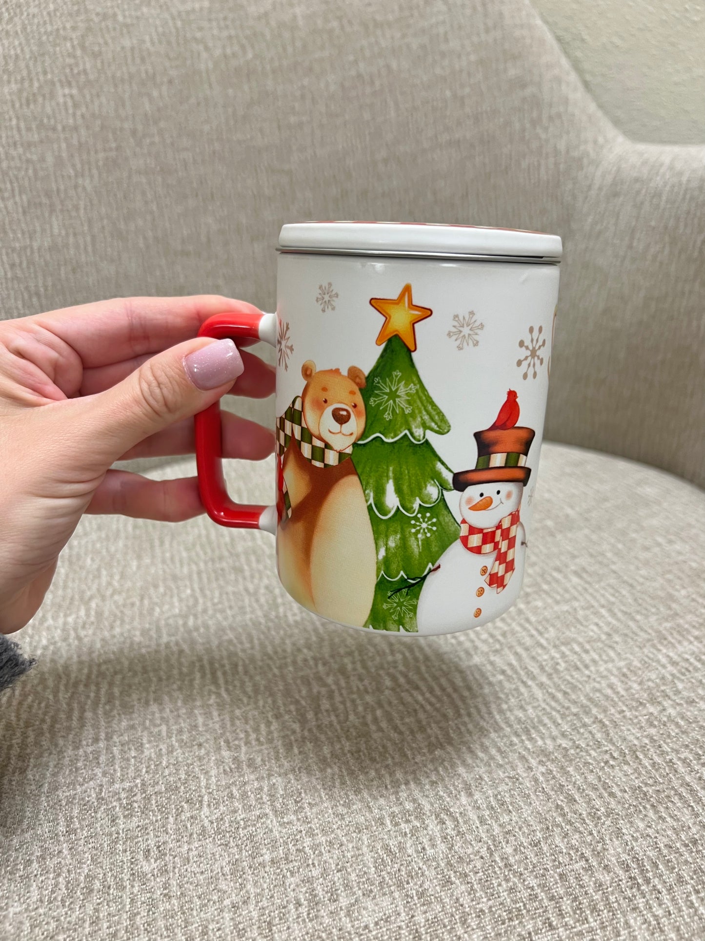 Mug con tappo e filtro Racconti