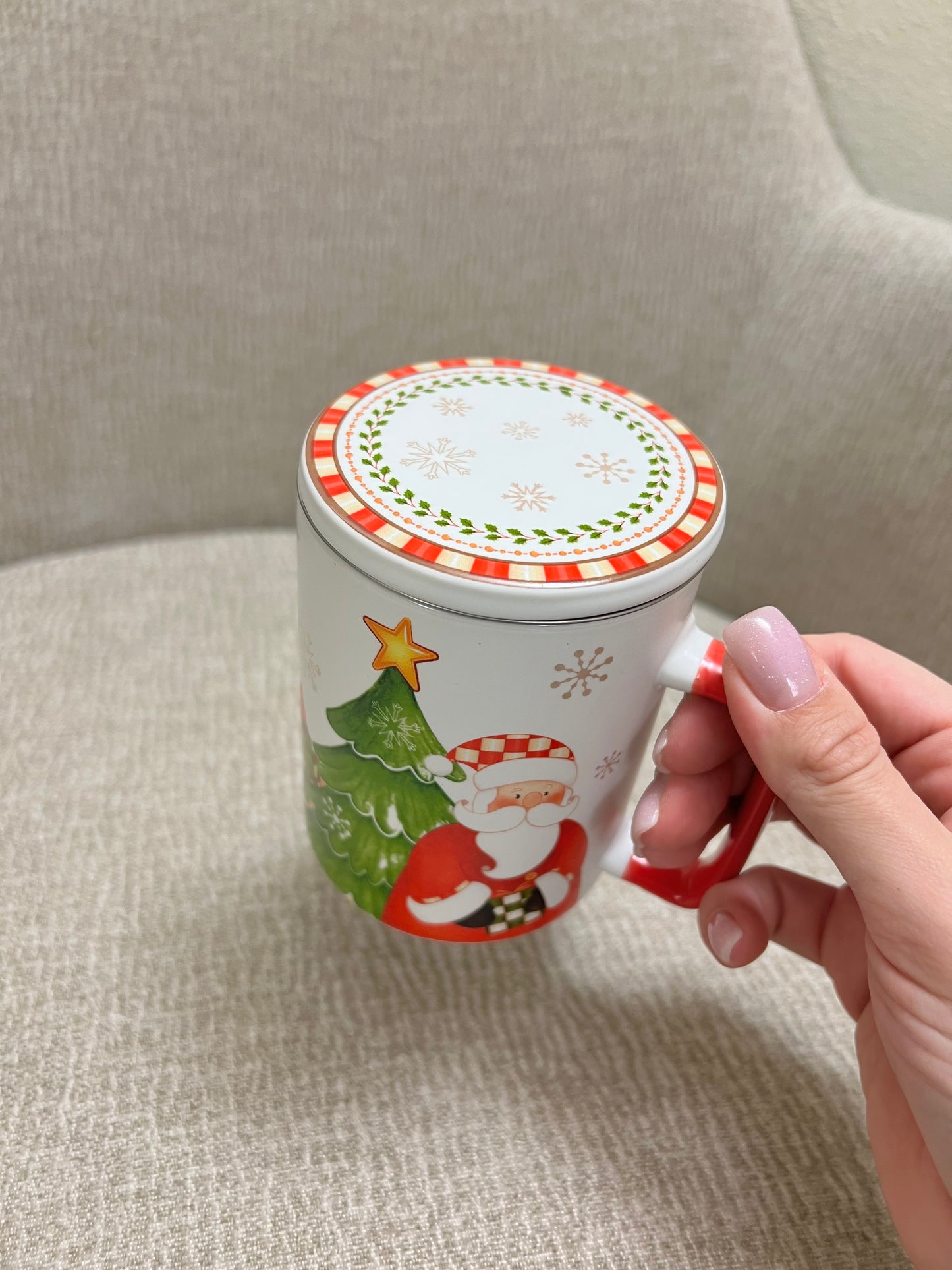 Mug con tappo e filtro Racconti