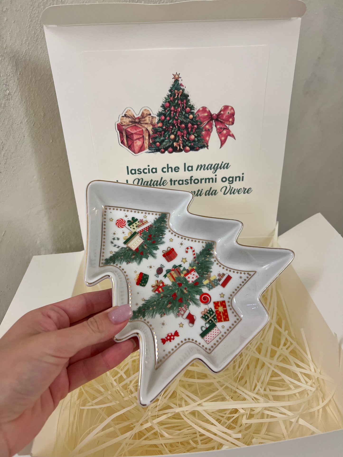 Gift Box Vassoietto Albero con pallina personalizzata