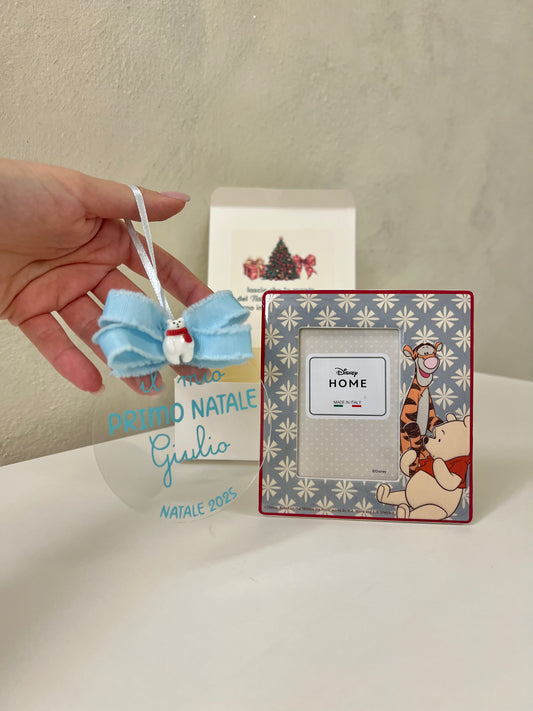 Gift Box Winnie The Pooh con pallina personalizzata