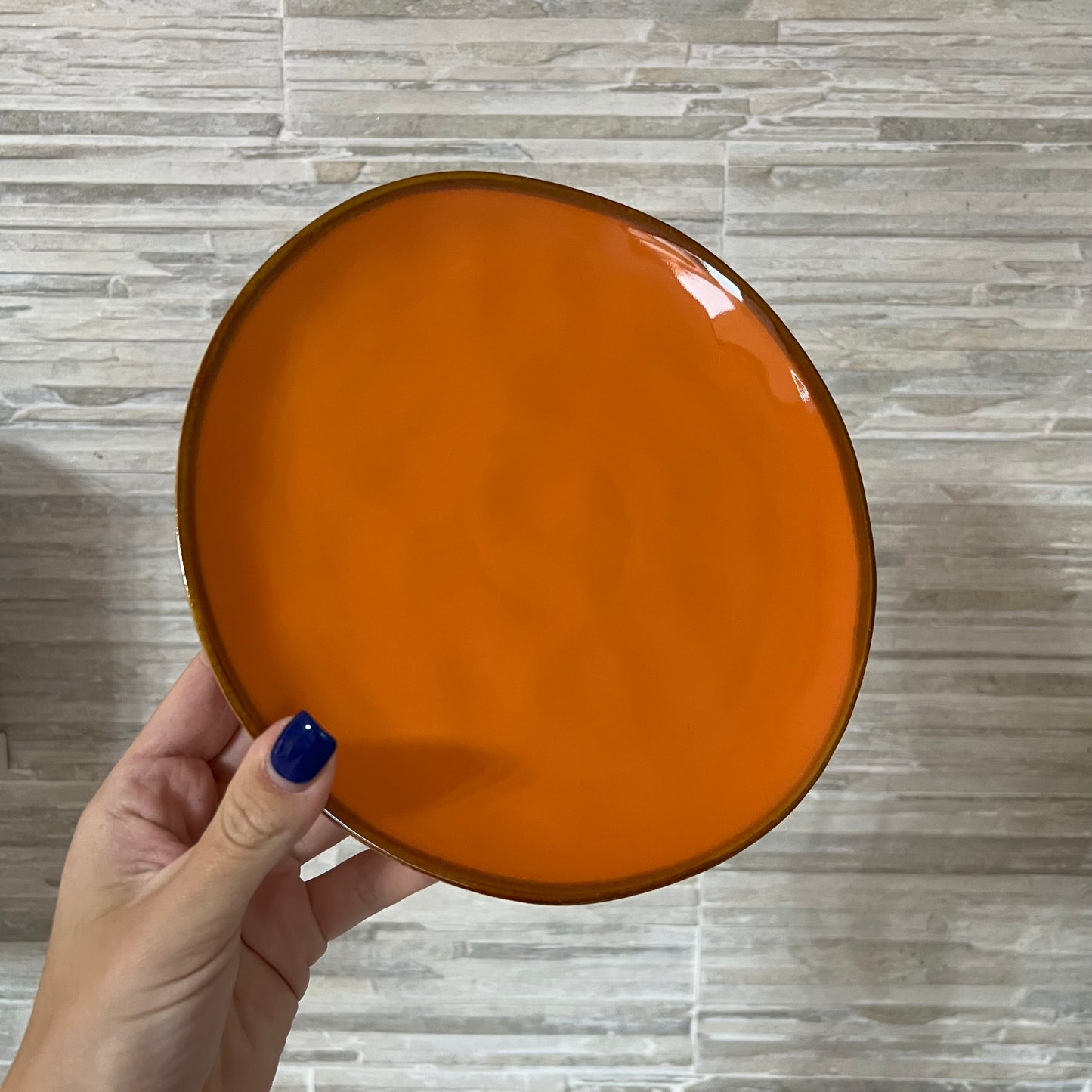 Piatto frutta Arancione