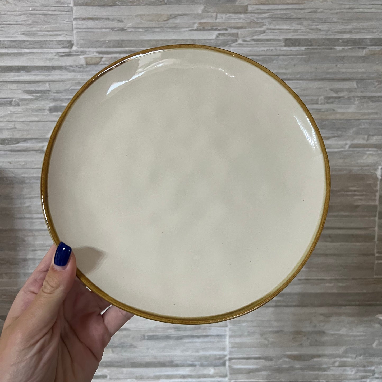 Piatto frutta Avorio