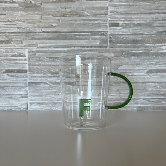Mug lettera F