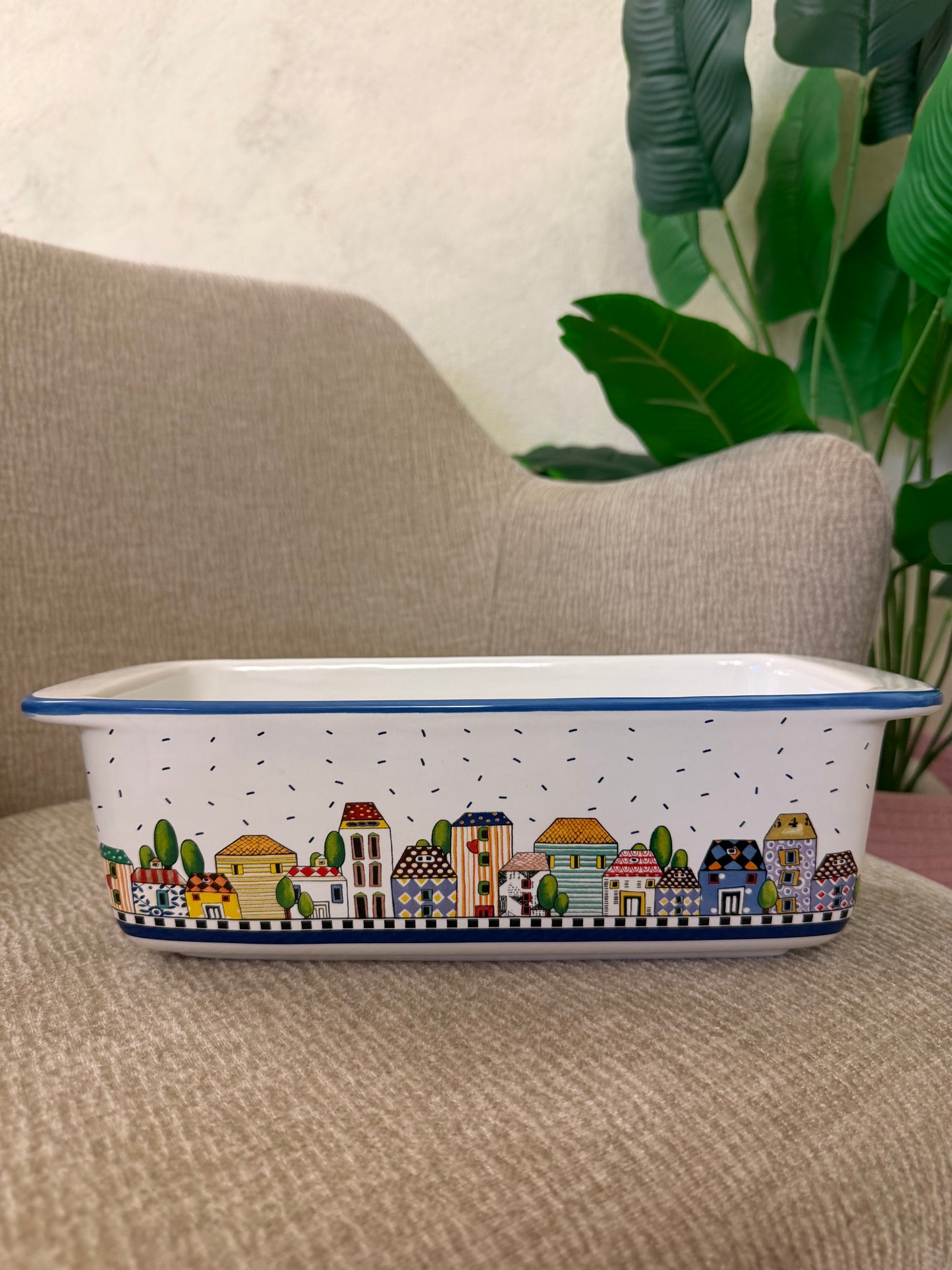Pirofila Per Plumcake Paese Mio Blu Cm29x12 H8,5