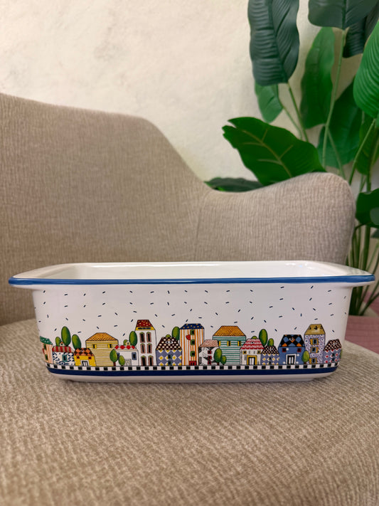 Pirofila Per Plumcake Paese Mio Blu Cm29x12 H8,5