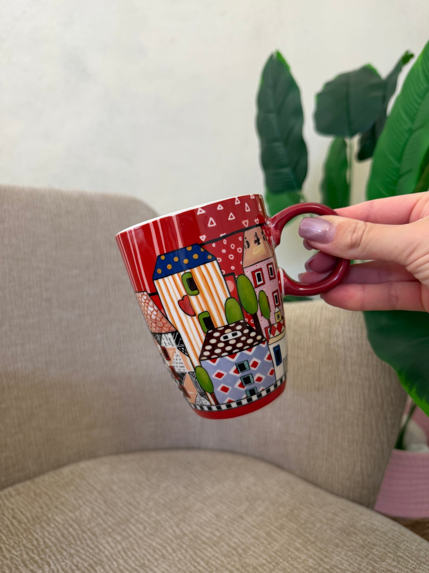 Mug Paese Mio Rosso ml. 430