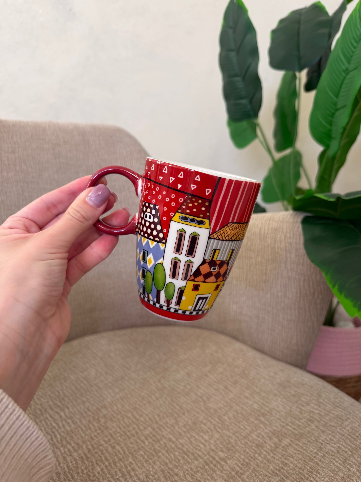Mug Paese Mio Rosso ml. 430