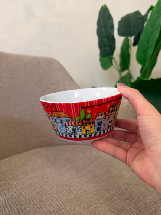 Bowl Paese Mio Rosso Ml 480