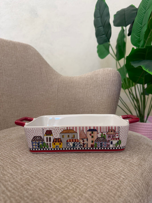 Pirofila Paese Mio Rosso 24,5×13