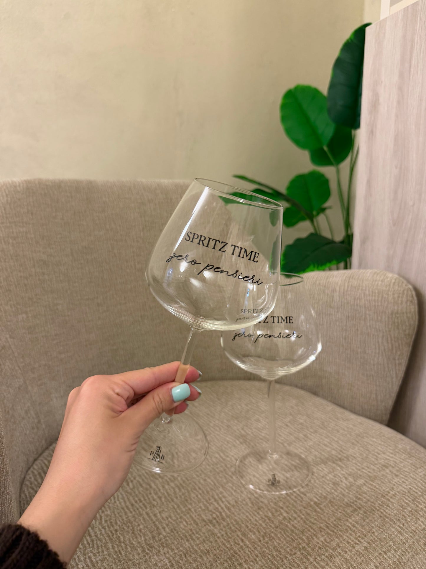 Set 2 Calici Spritz "I Garbati" - Vetro,500 ml
