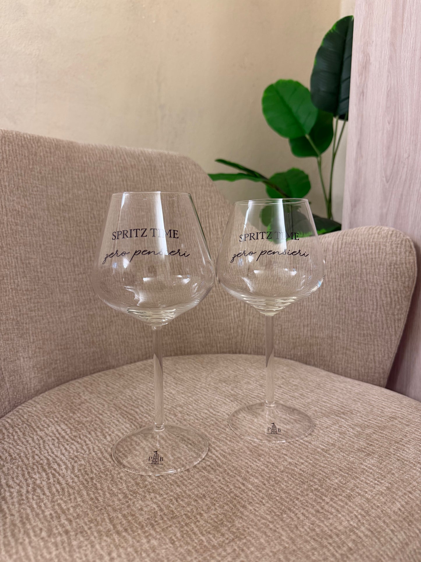 Set 2 Calici Spritz "I Garbati" - Vetro,500 ml
