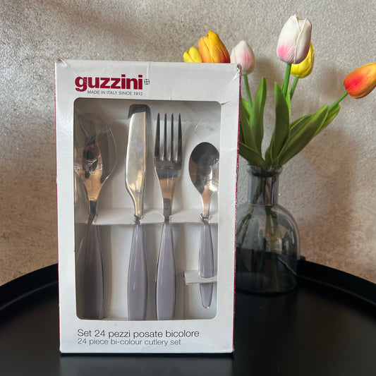 Set 24 posate Grigio