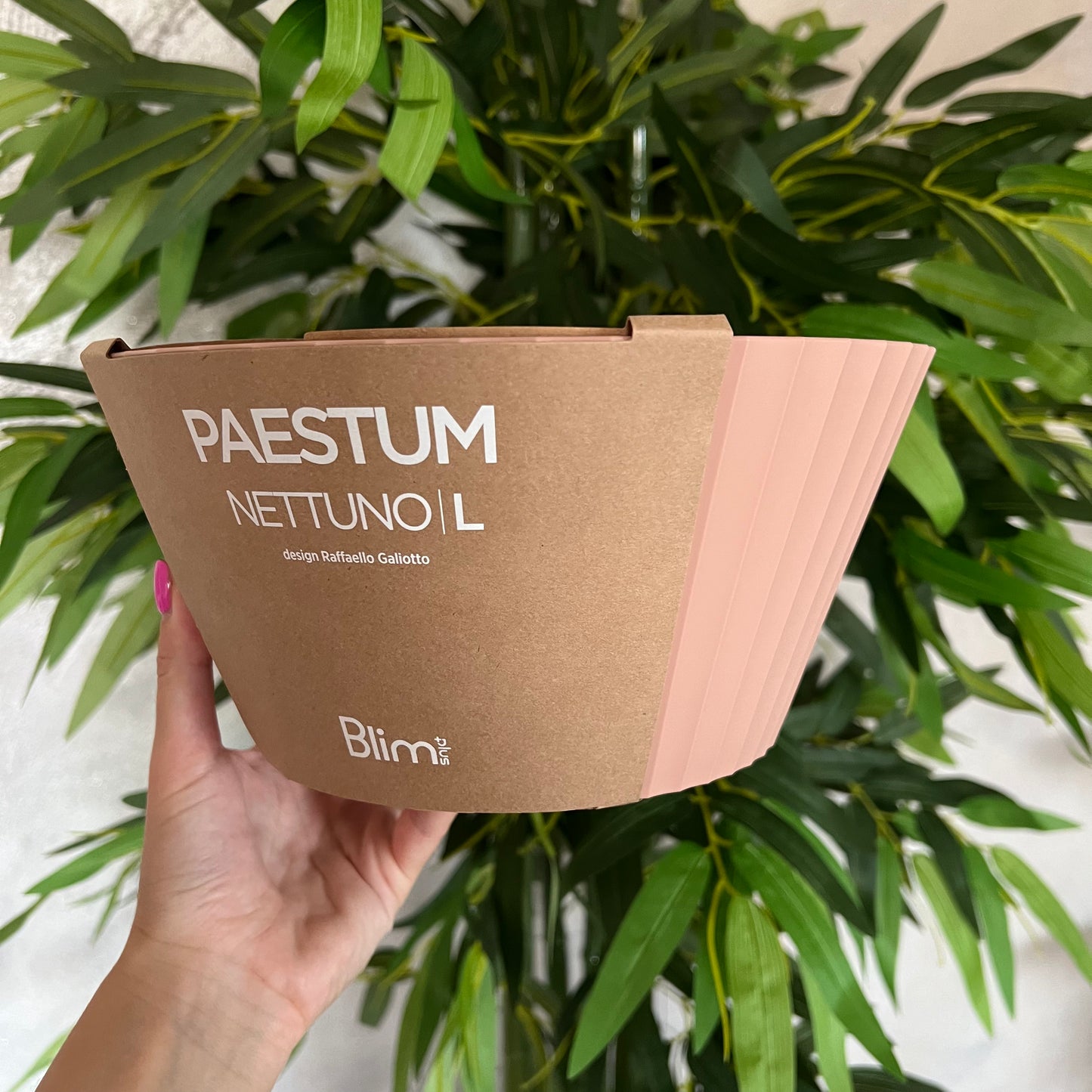 Ciotola Nettuno L Pink Sand