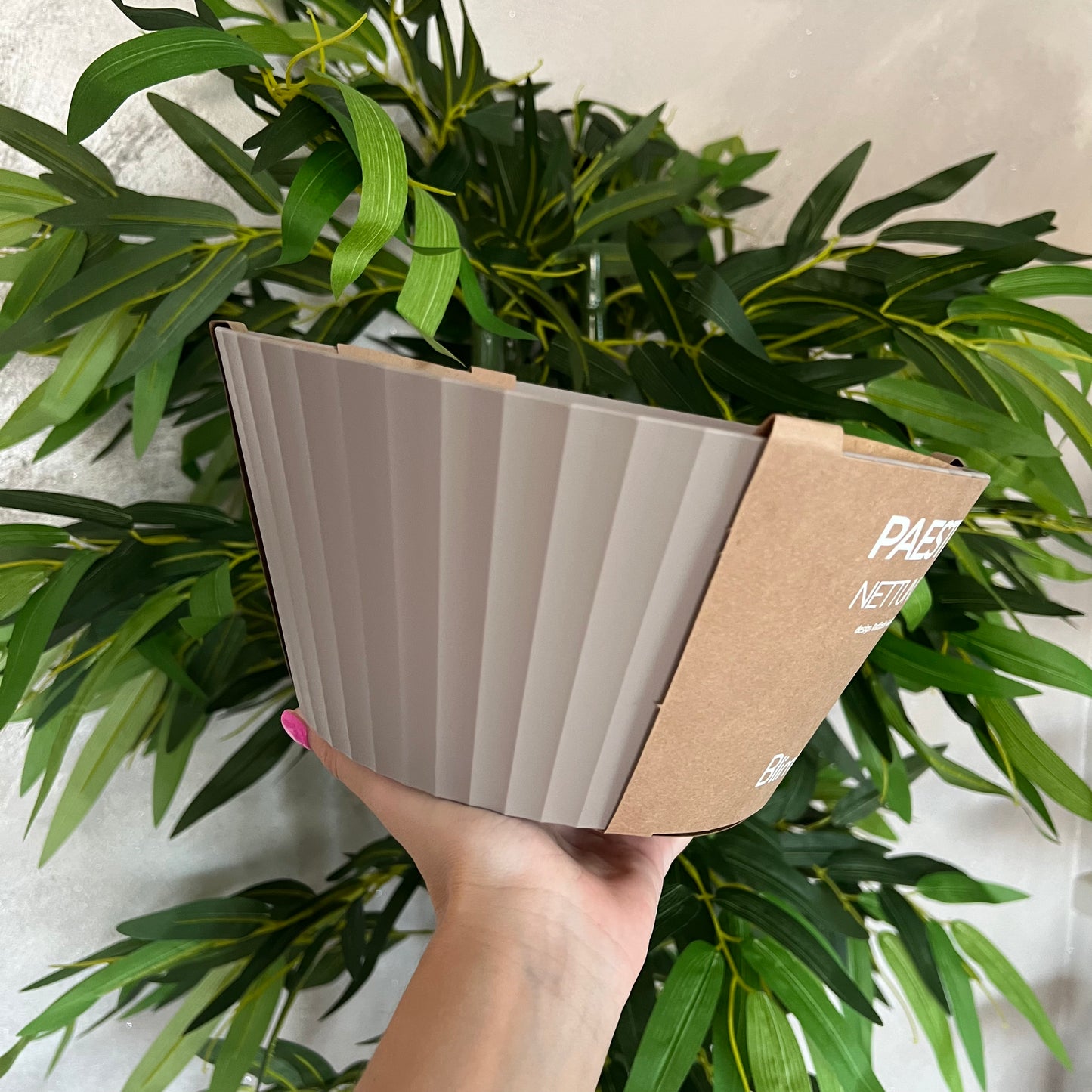 Ciotola Nettuno L Moka Grey