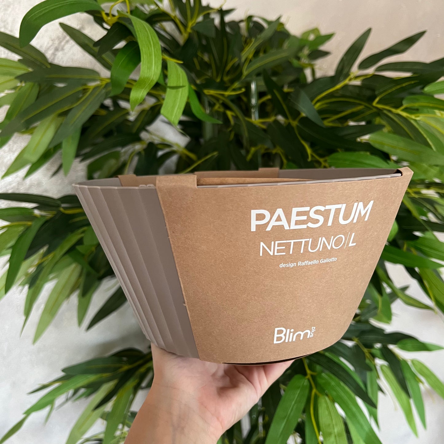 Ciotola Nettuno L Moka Grey